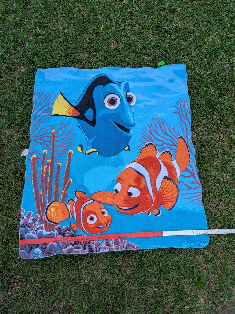 Disney Blue and Orange Finding Dory & Nemo Kids Blanket